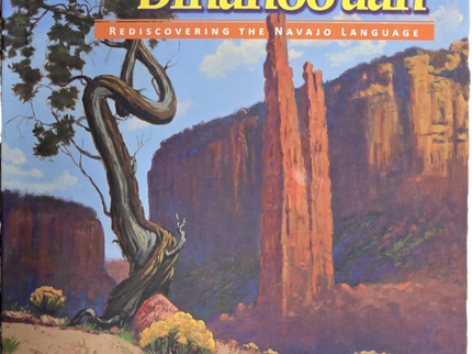 Diné Bizaad Bináhoo`aah: Rediscovering the Navajo Language: An Introduction to the Navajo Language (English and Navajo Edition) Bilingual Edition