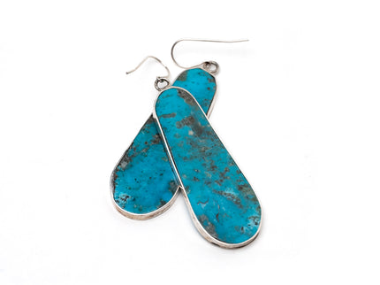 Turquoise Slab earrings