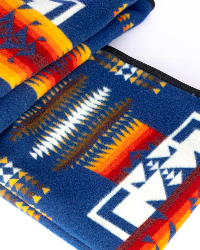 Pendleton Blue, Yellow and Red Blanket