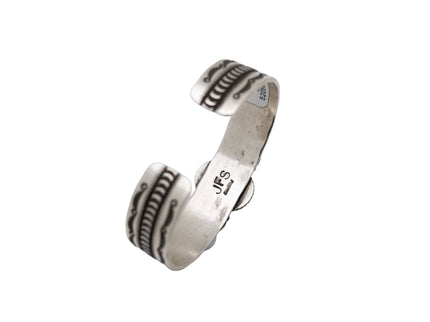 Josiah F. Smith Stamped Kingman Bracelet