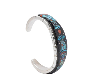 Ervin P. Tsosie Royston Inlaid Bracelet