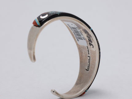 Ervin P. Tsosie Yei 3-D inlaid bracelet