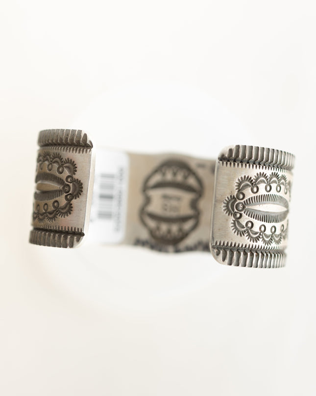 Kingman Turquoise Slim Cuff by Herman Smith