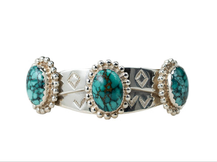 Benson Manygoats Carico Lake Turquoise Bracelet