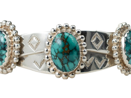 Benson Manygoats Carico Lake Turquoise Bracelet