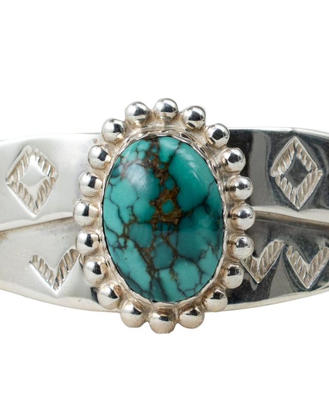 Benson Manygoats Carico Lake Turquoise Bracelet