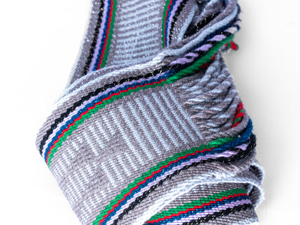 Navajo Gray/ Silver Sash Belt