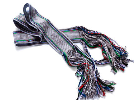 Navajo Gray/ Silver Sash Belt
