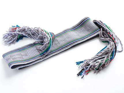 Navajo Gray/ Silver Sash Belt