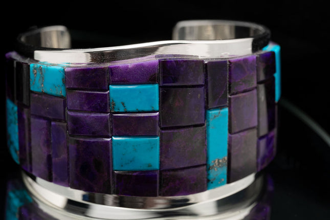 Tommy Jackson Sugilite Cobblestone Bracelet