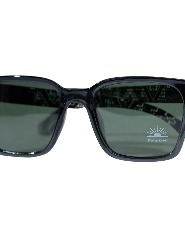 Black Pendleton polarized sunglasses with a visible brand logo on a white background