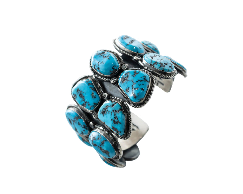 Matthew Charley Stacked Sleeping Beauty Turquoise Cuff