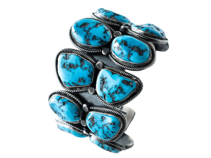 Matthew Charley Stacked Sleeping Beauty Turquoise Cuff