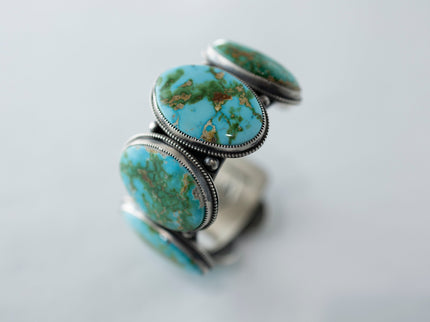 Large Sonoran Gold Turquoise Cuff By Matthew Charley