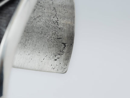 Aaron Anderson Tufa Shadow Cast Cuff with a Zigzag Shadow Overlay