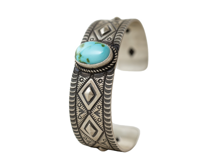 Royston Turquoise Cuff by Herman Smith