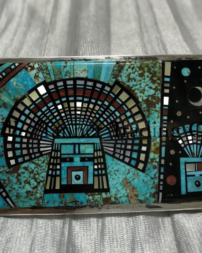 Ervin P. Tsosie Inlaid Buckle
