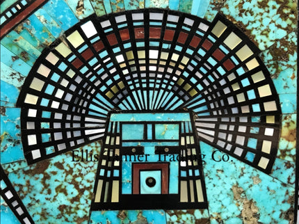 Ervin P. Tsosie Inlaid Buckle