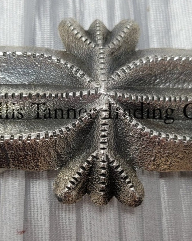 Harrison Jim Silver Cast  Belt Buckle
