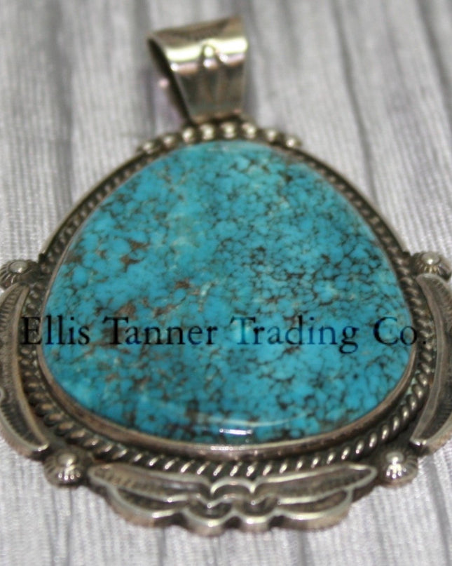 Tommy Jackson Kingman Turquoise Pendant