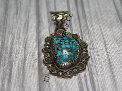Tommy Jackson Candelaria Turquoise Pendant