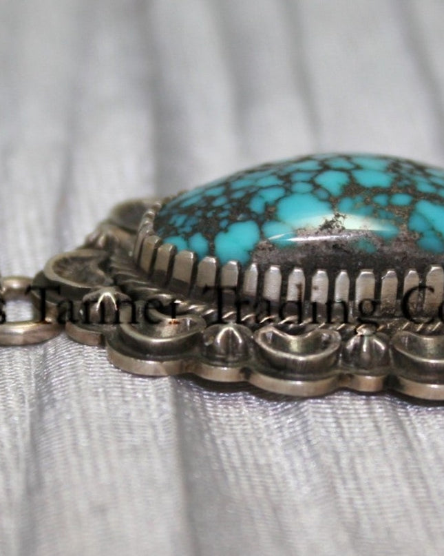 Tommy Jackson Candelaria Turquoise Pendant