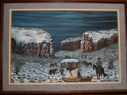 Kinaalda Painting by Dennis Arviso