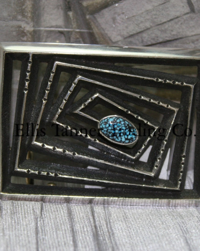 Aaron Anderson Maze Cutout Buckle