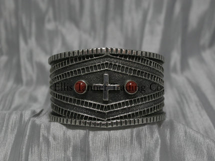 Harrison Jim Two Coral Cuff