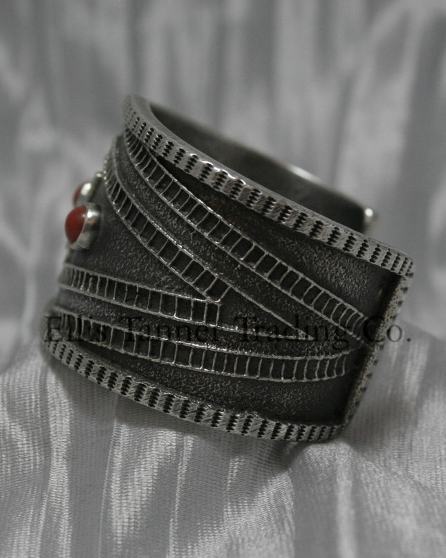 Harrison Jim Two Coral Cuff