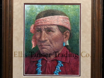 Pink Bandana by Jimmy Abeita