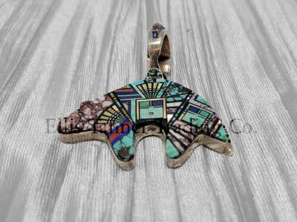 Ervin P. Tsosie Crazy Horse Pendant
