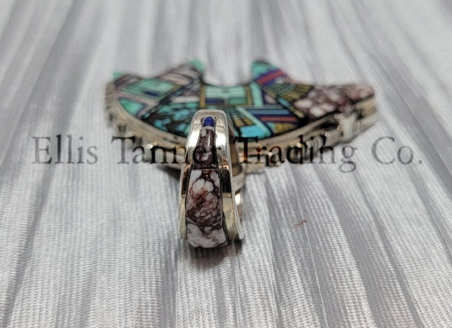 Ervin P. Tsosie Crazy Horse Pendant