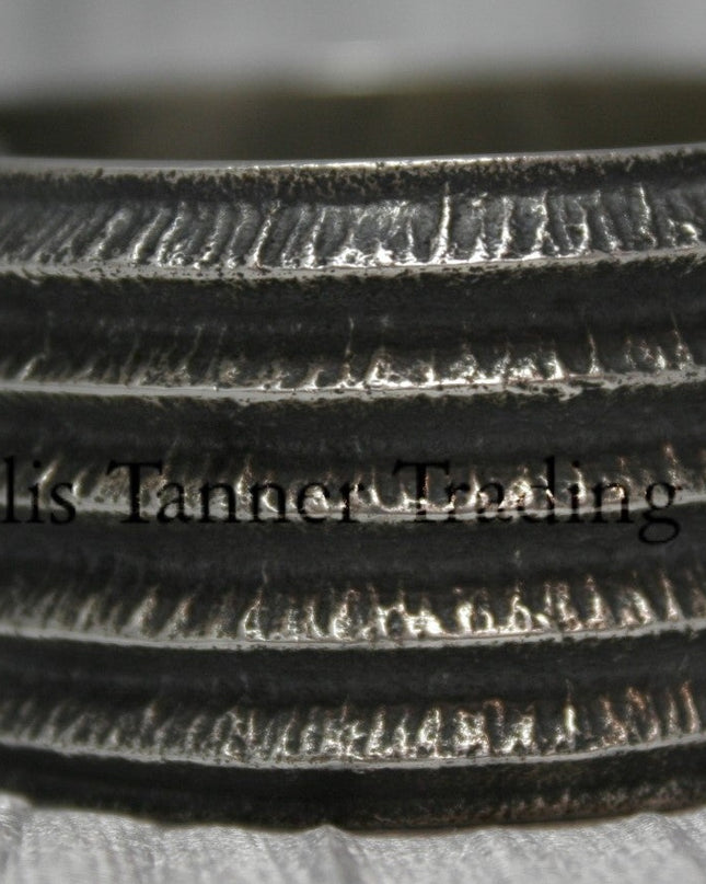 Harrison Jim Etched Sand Cast Bracelet