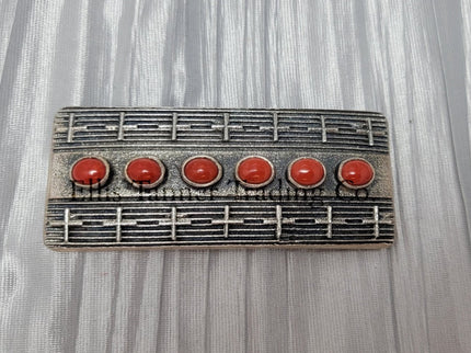 Harrison Jim Coral Row Buckle