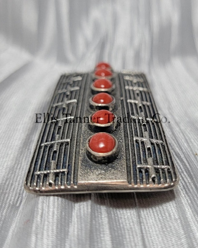 Harrison Jim Coral Row Buckle