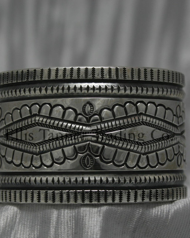 Harrison Jim Hand Stamped Cuff