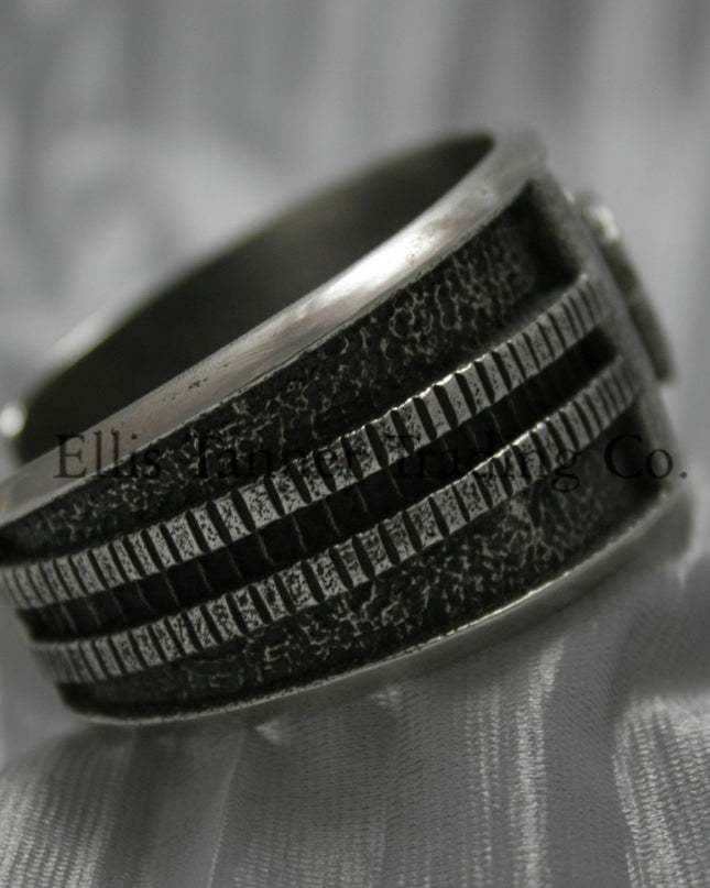 Harrison Jim Silver Bear Overlay Bracelet