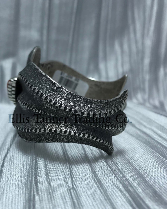 Harrison Jim Sandcast Coral Cuff