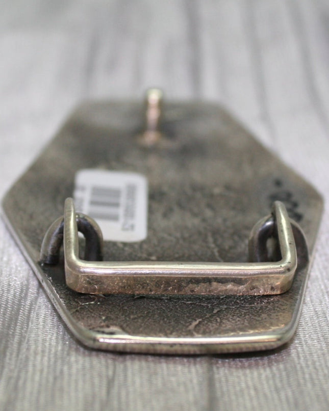 Harrison Jim Silver Star Belt Buckle