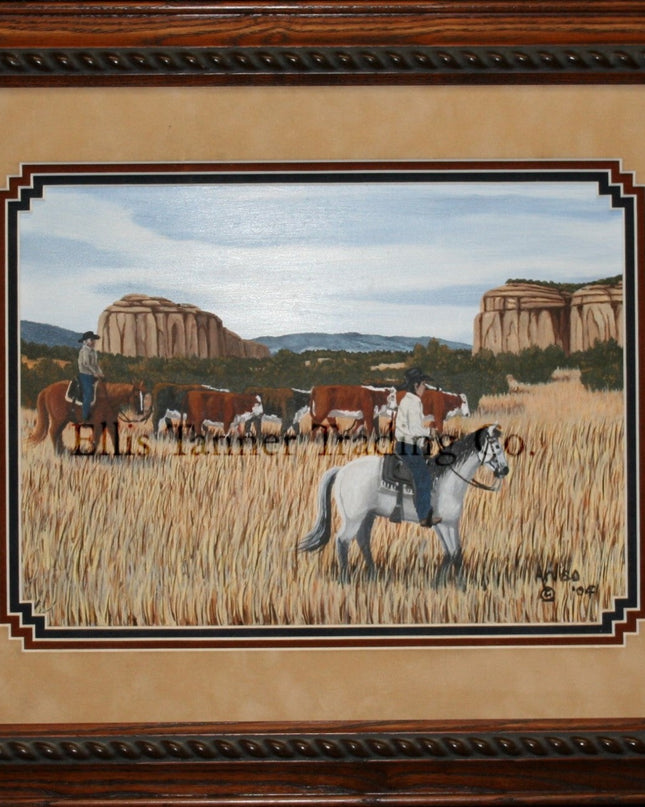 Fall Steer Sale by Dennis Arviso
